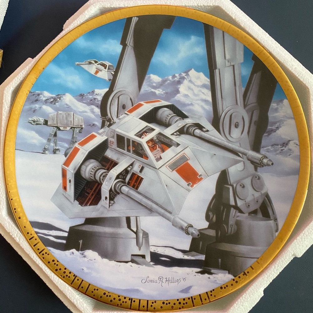 Hamilton Collection Star Wars collectors plate